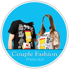 Couple Fashion Photo Suit آئیکن