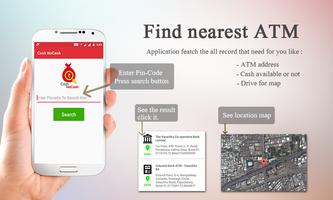 Cash No Cash - ATM Finder الملصق