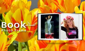 Book Photo Frame پوسٹر