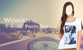 Women Tshirt Photo Suit poster