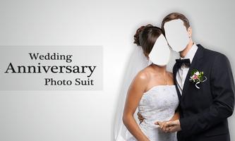 Wedding Anniversary photo Suit captura de pantalla 1