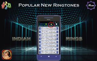 برنامه‌نما Indian ringtones (New) عکس از صفحه