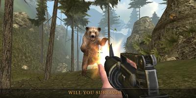 Wild Hunter : Survival Game 3D Affiche