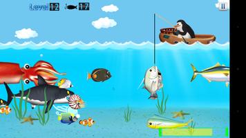 Penguin Fishing captura de pantalla 1