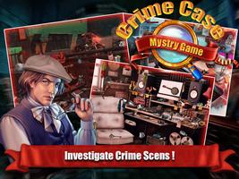 Crime Case Mystery Game capture d'écran 1