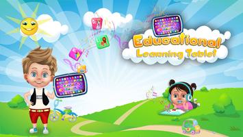 Educational Learning Tablet الملصق