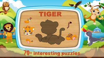 Animal Wood Puzzle imagem de tela 2