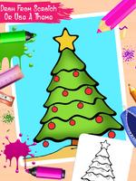 My Big Christmas Tree Coloring Book capture d'écran 1