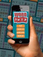 Word Swipe:Word Puzzle Game Affiche