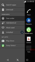 Xperia Black Theme screenshot 2