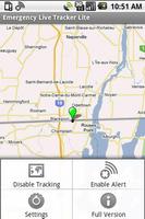 Emergency Live Tracker Lite captura de pantalla 1