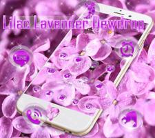 Lilac lavender dewdrop theme screenshot 1