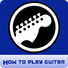 Comment jouer de la guitare icône