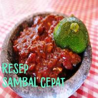 Resep Sambal Cepat الملصق