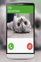 Talking Cat Calling Plakat