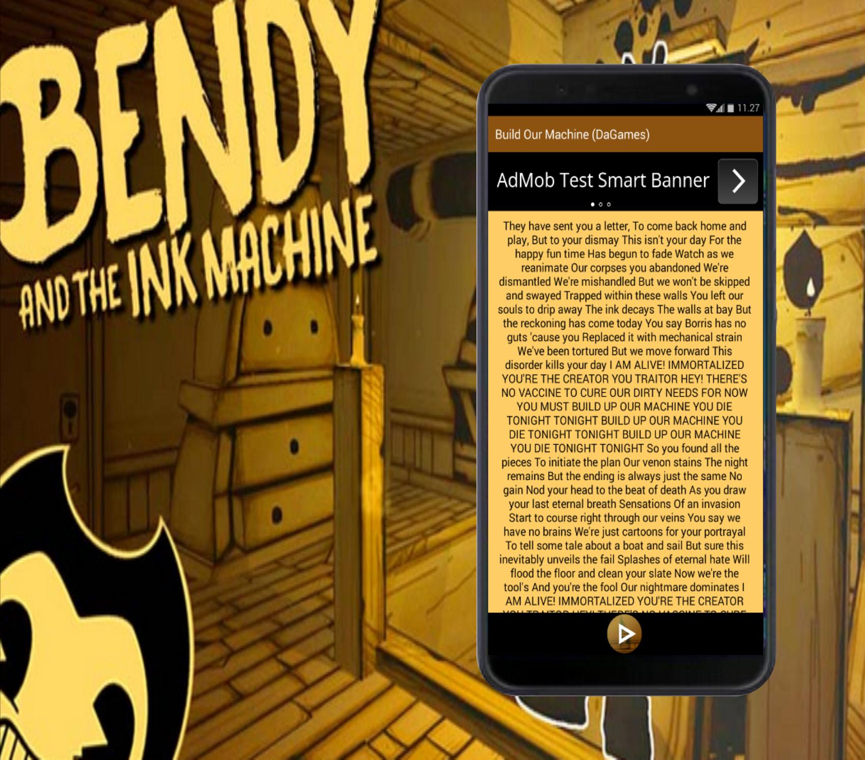 Bendy Ink Machine Music Video Hd For Android Apk Download