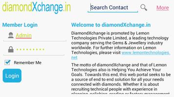 DiamondXchange ポスター