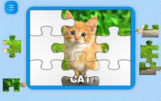 Learn Animals - Puzzle Game capture d'écran 2