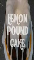 Lemon Pound Cake Recipes Plakat