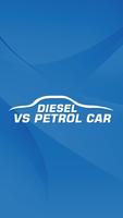 Diesel Vs Petrol Car الملصق
