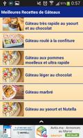 Meilleures Recettes de GATEAUX تصوير الشاشة 1