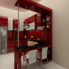 minimalist kitchen cabinets icône