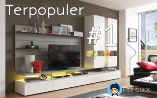 Shelves TV Furniture Affiche