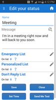 Meeting - Do Not Disturb plakat