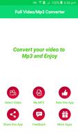 Poster Full Video To Mp3 Converter