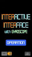 Interactive Interface withGyro Affiche