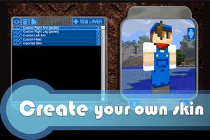 Skins Creator for Minecraft постер