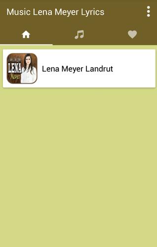 Music Lena Meyer-Landrut Lyric APK for Android Download