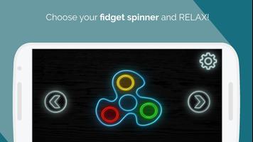 برنامه‌نما Finger Spinner Neon Glow PRO عکس از صفحه