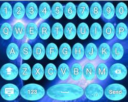 Blue Moon Keyboard Themes Icon imagem de tela 3