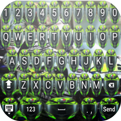 Valentino Rossi Keyboard Icon