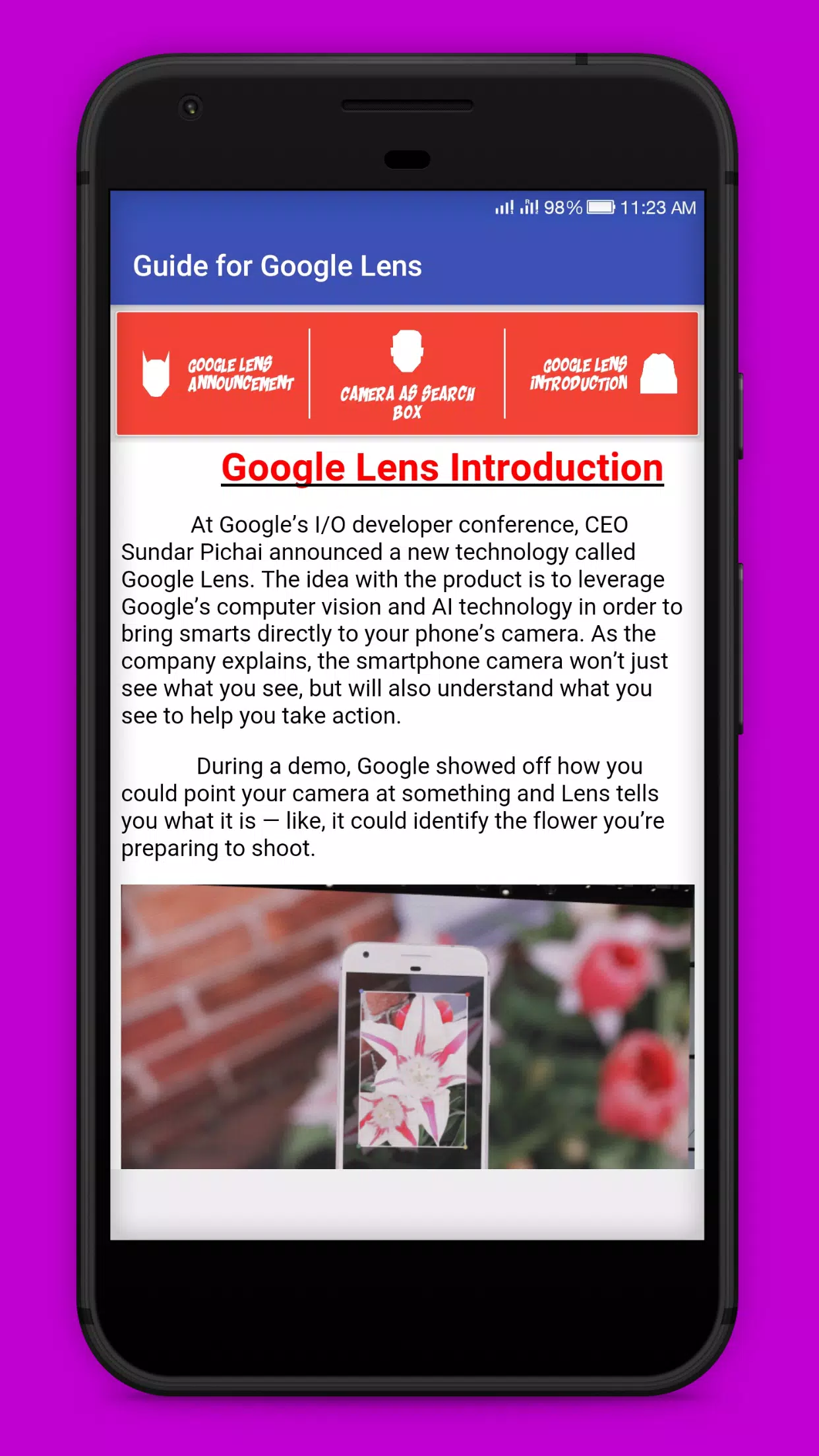 Guide for Google Lens APK for Android Download