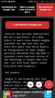 Guide for Google Lens App تصوير الشاشة 3