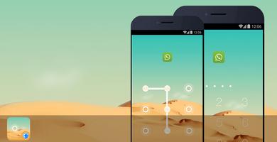 پوستر AppLock Theme - Desert