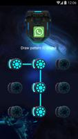 AppLock Theme - Interstellar imagem de tela 1