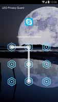 AppLock Theme - Moon capture d'écran 1