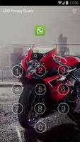 AppLock Theme - Motorcycle capture d'écran 2