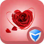 AppLock Theme - Love Roses icône