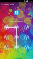 AppLock Theme - Sketch Doodle تصوير الشاشة 1