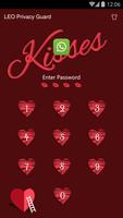 AppLock Theme -Sweet Kisses تصوير الشاشة 2