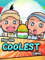 Upin Ipin Ais Kacang Maker plakat