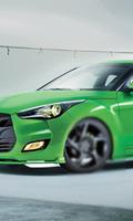 Top Jigsaw Puzzles Hyundai Veloster Affiche