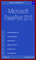 Learn PowerPoint 2013 poster