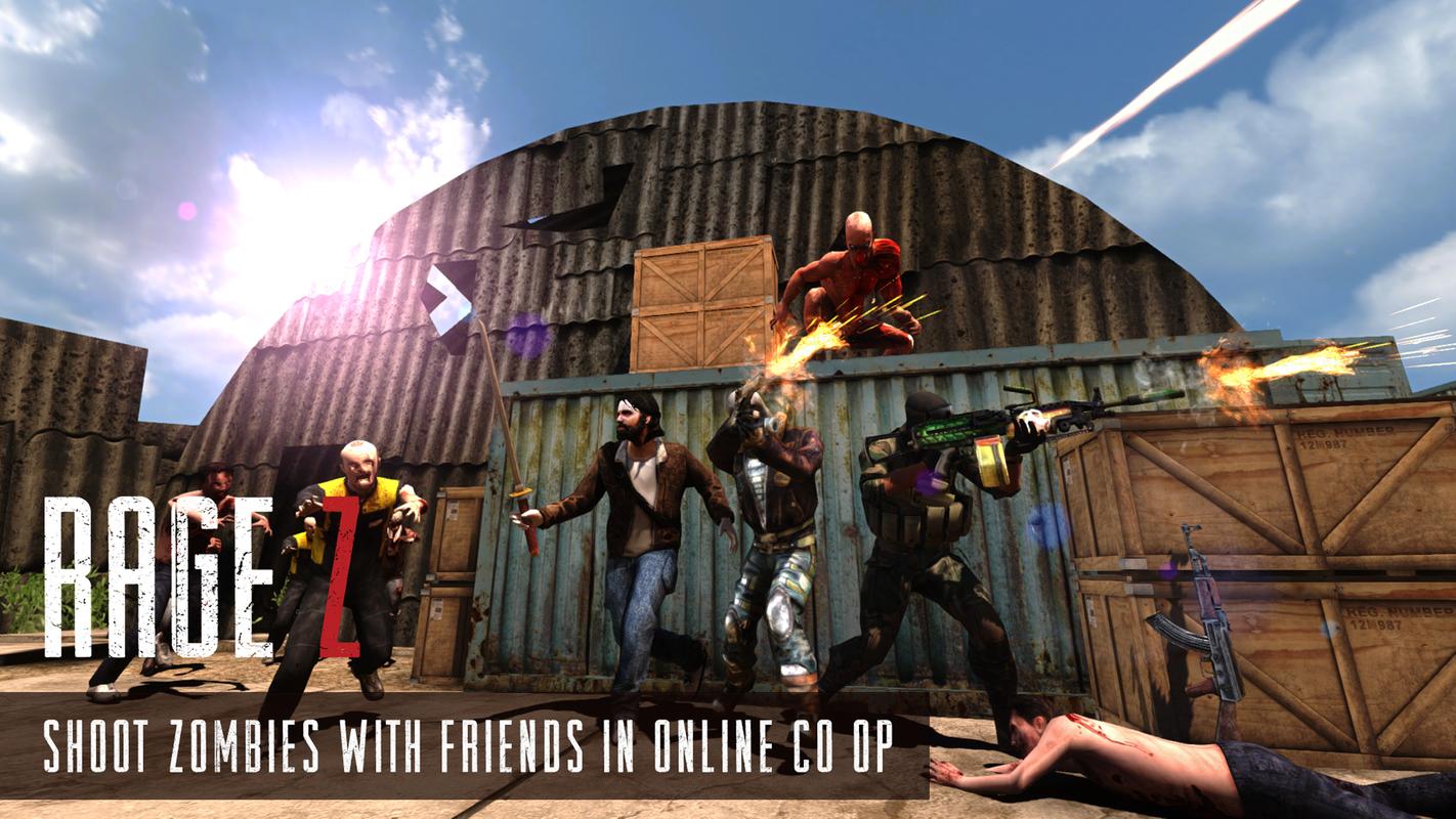 Rage Z: Multiplayer Zombie FPS Online Shooter for Android  