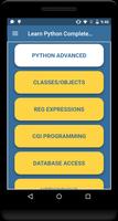 Learn Python Complete Guide capture d'écran 1