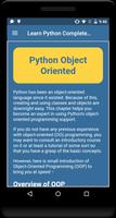 Learn Python Complete Guide capture d'écran 3